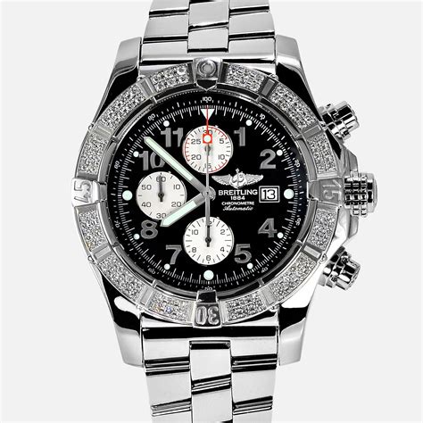 breitling super avenger watches for sale|breitling super avenger diamond bezel.